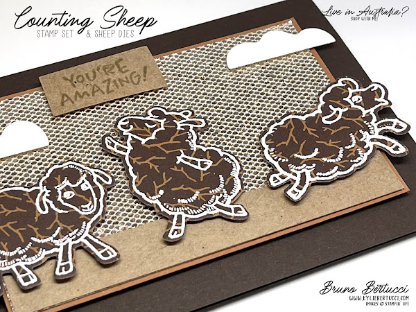 Counting Sheep Stamp Set with Sheep Dies | Saleabration ENDING SOON!!!
