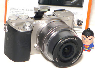 Kamera Mirrorless Sony A6000 Fullset Second