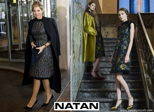 Queen Maxima wore Natan Dress from Natan Couture FW17 Collection