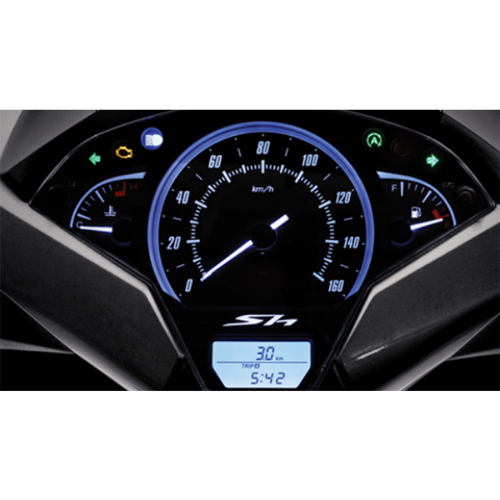 Hướng dẫn cách kiểm tra đèn báo trên đồng hồ Honda Sh 2017