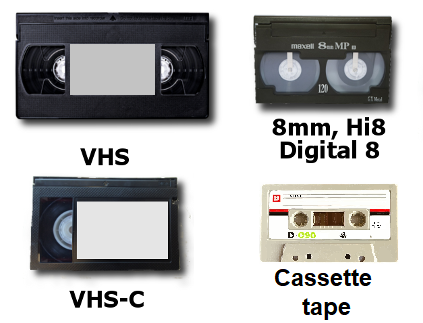 ▷ Pasar VHS a Digital en Madrid 