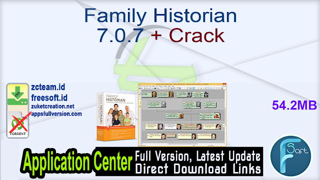 Family Historian 7.0.7 + Crack_ ZcTeam.id
