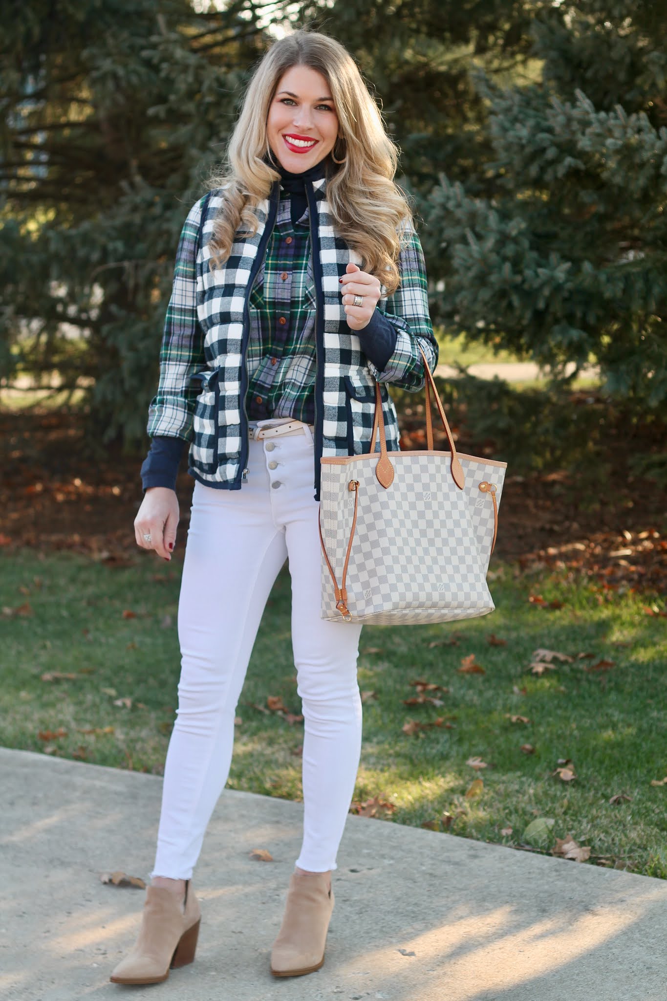 Getting in Line with Gingham & Plaid & Confident Twosday Linkup
