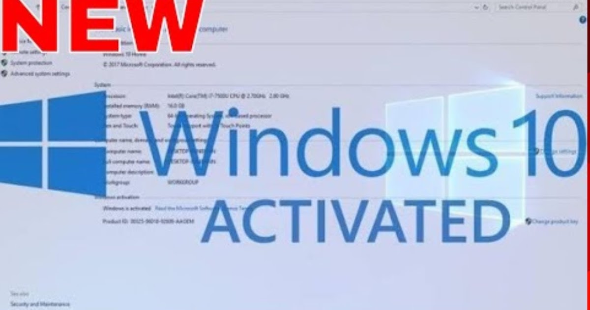 رسالة activate windows