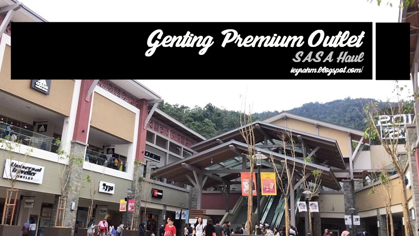 Genting premium outlet shop list