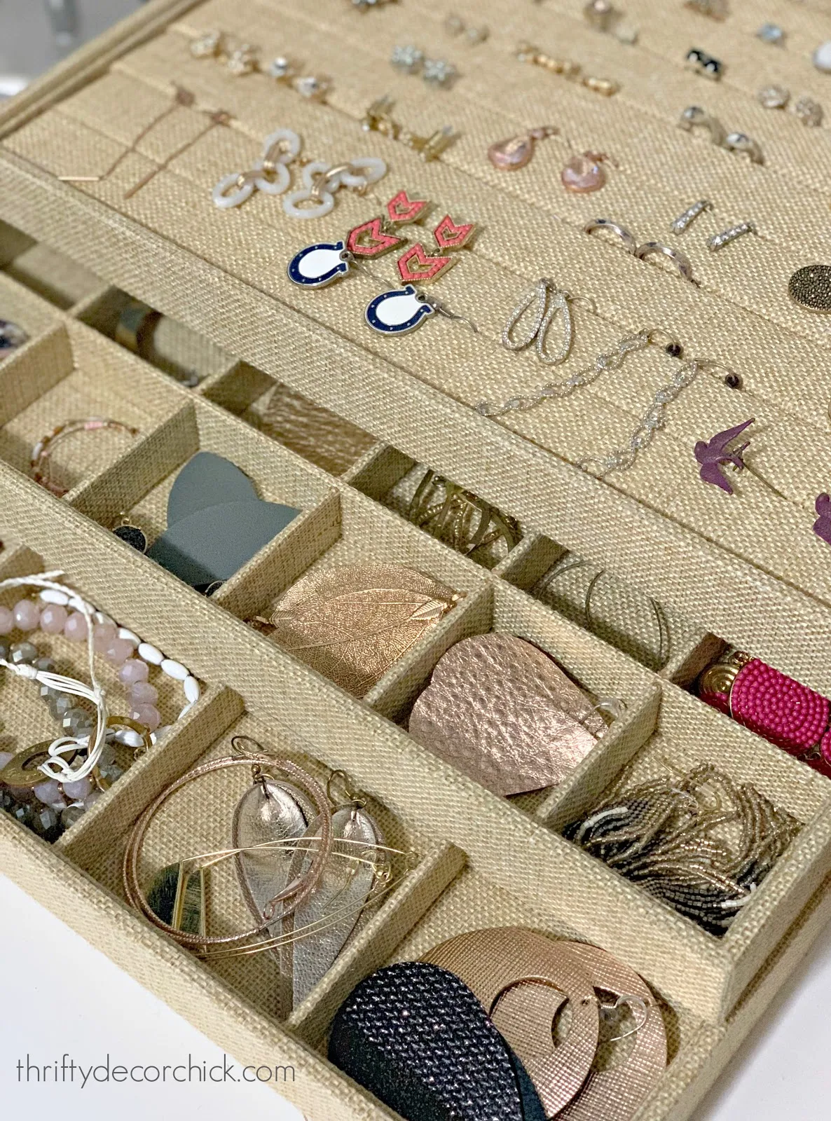 jewelry stacker organization 