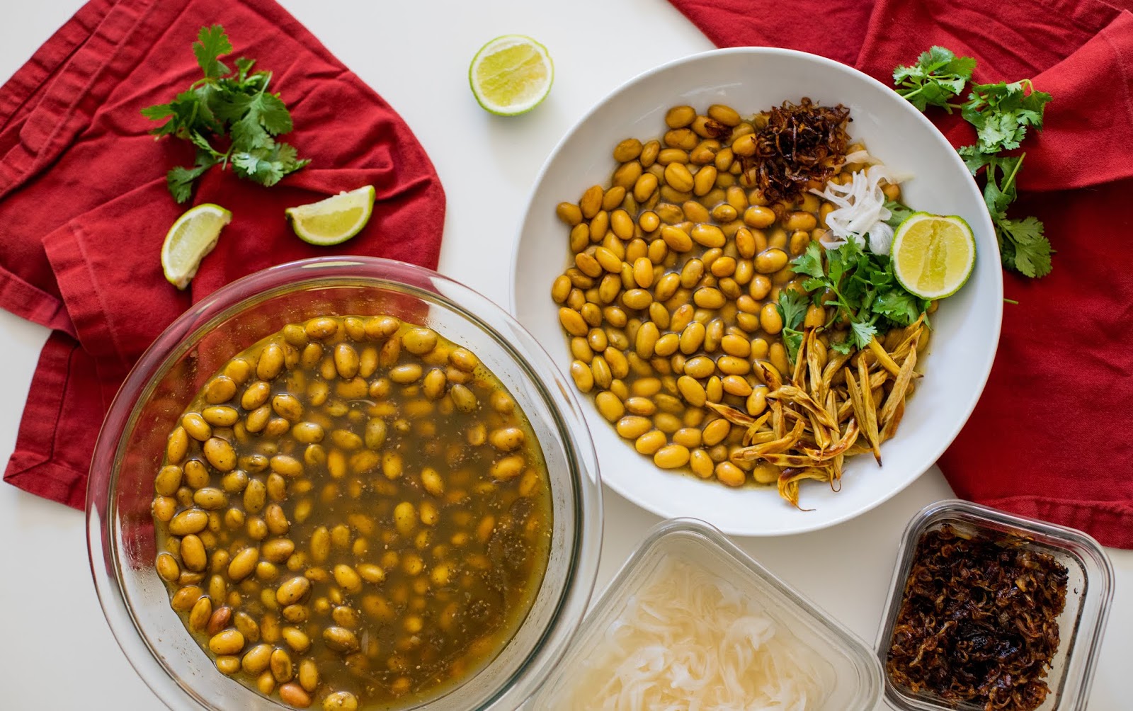 Fresh Shelling Cranberry & Yellow Wax Bean Salad
