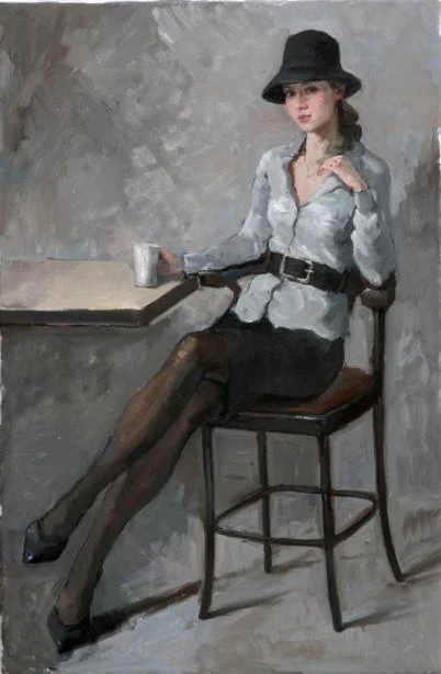 Katya Gridneva Катя Гриднева 1965 | Ukrainian Figurative Pastel painter