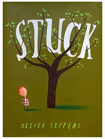 Stuck, written and illustrated by Oliver Jeffers
