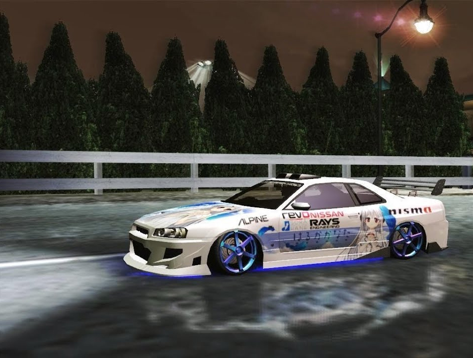 Nissan Skyline r34 Eddie NFS