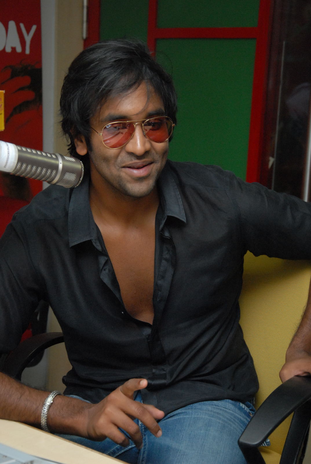 Manchu Vishnu at Denikaina Ready Audio Premier in Radio Mirchi
