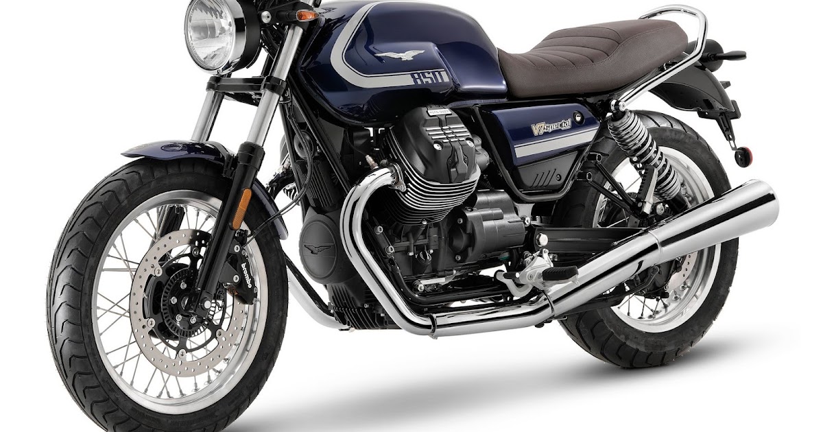 ride & drive Moto Guzzi V7 Special (blu formale)