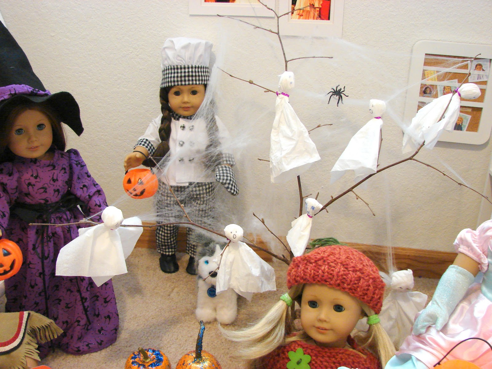 American Girl Doll Play: Tutorial : Make Your Dolls a Spooky Tree