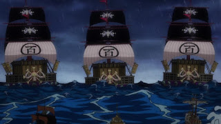 ワンピースアニメ ワノ国編 |百獣海賊団 海賊船 | Beast Pirates Ship | Hello Anime !