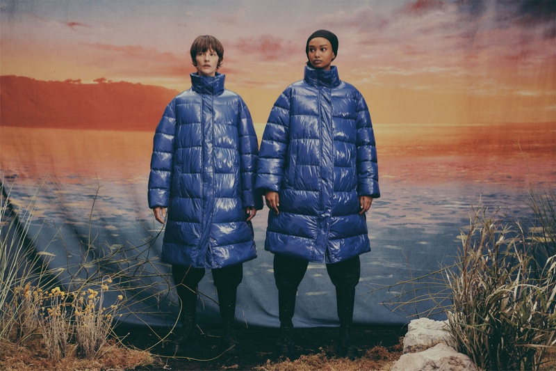 zara recycled capsule puffer jacket