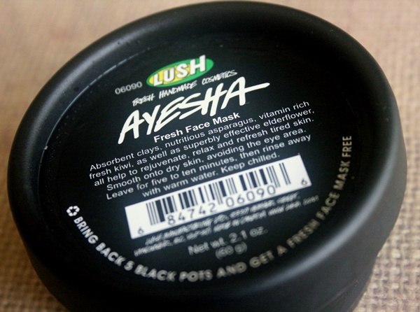 LUSH Ayesha Fresh Face Mask