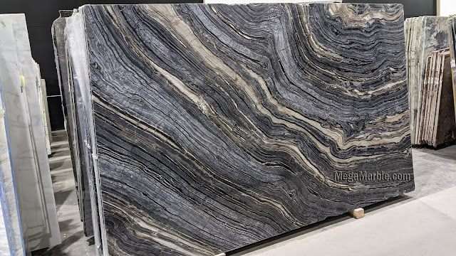 Kenya Black Natural Stone Marble Slabs
