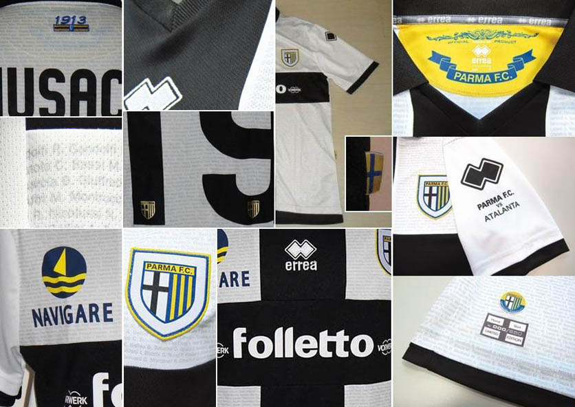 Football teams shirt and kits fan Parma FC 201213 kits