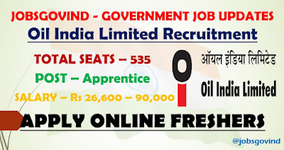 Oil India Limited Recruitment 2021