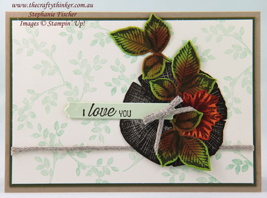 www.thecraftythinker.com.au, Valentine Card, SDBH, Rooted In Nature, Masculine Card, Stampin' Up #thecraftythinker #stampinup #cardmaking #valentinecard #rootedinnature #sdbh , Valentine Card, SDBH, Rooted In Nature, Masculine Card, Stampin' Up Demonstrator, Stephanie Fischer, Sydney NSW