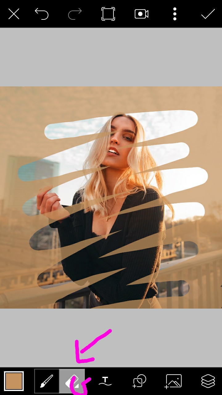 Tutorial Edit Foto CoratCoret / Eraser Tool (Picsart Tutorial