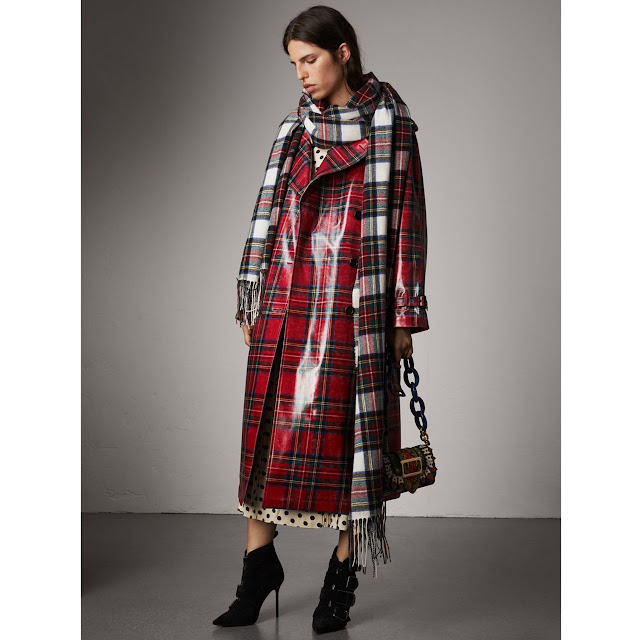Mom's Turf: The Coveted Burberry Laminated Trench Coats