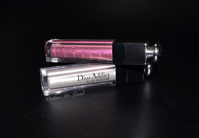 Dior Addict Fluid Shadow 025 Magnetic, 275 Cosmic for Fall 2015, Review, Swatch & FOTD