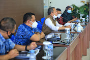 Direksi Perumda Air Minum Paparkan Dua Hal Urgent Dihadapan Pj Walikota Makassar