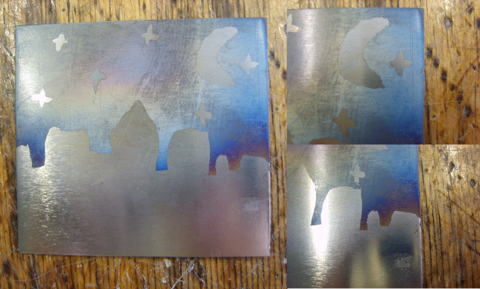 Mabel Lowman Art Acid Etching