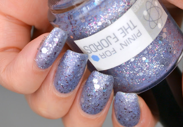 Nerd Lacquer Pinin' for the Fjords Nail Polish Swatch