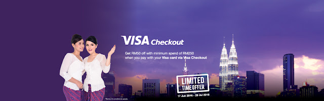 Malindo Air Visa Checkout Promotion RM50 Discount