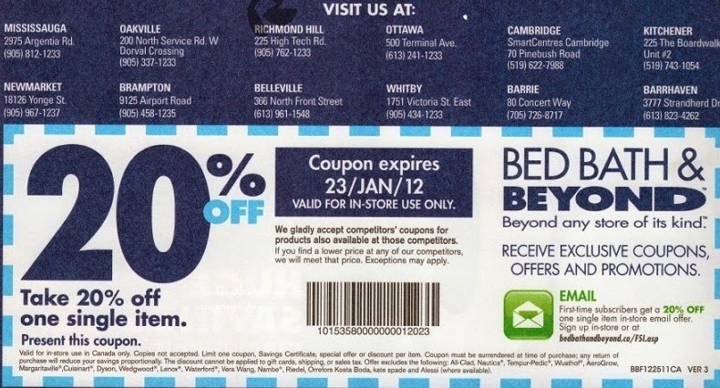 Bed Bath And Beyond Coupon Sep 2014 September 2014 Bed Bath And Beyond Coupon Sep 2014 September 2014