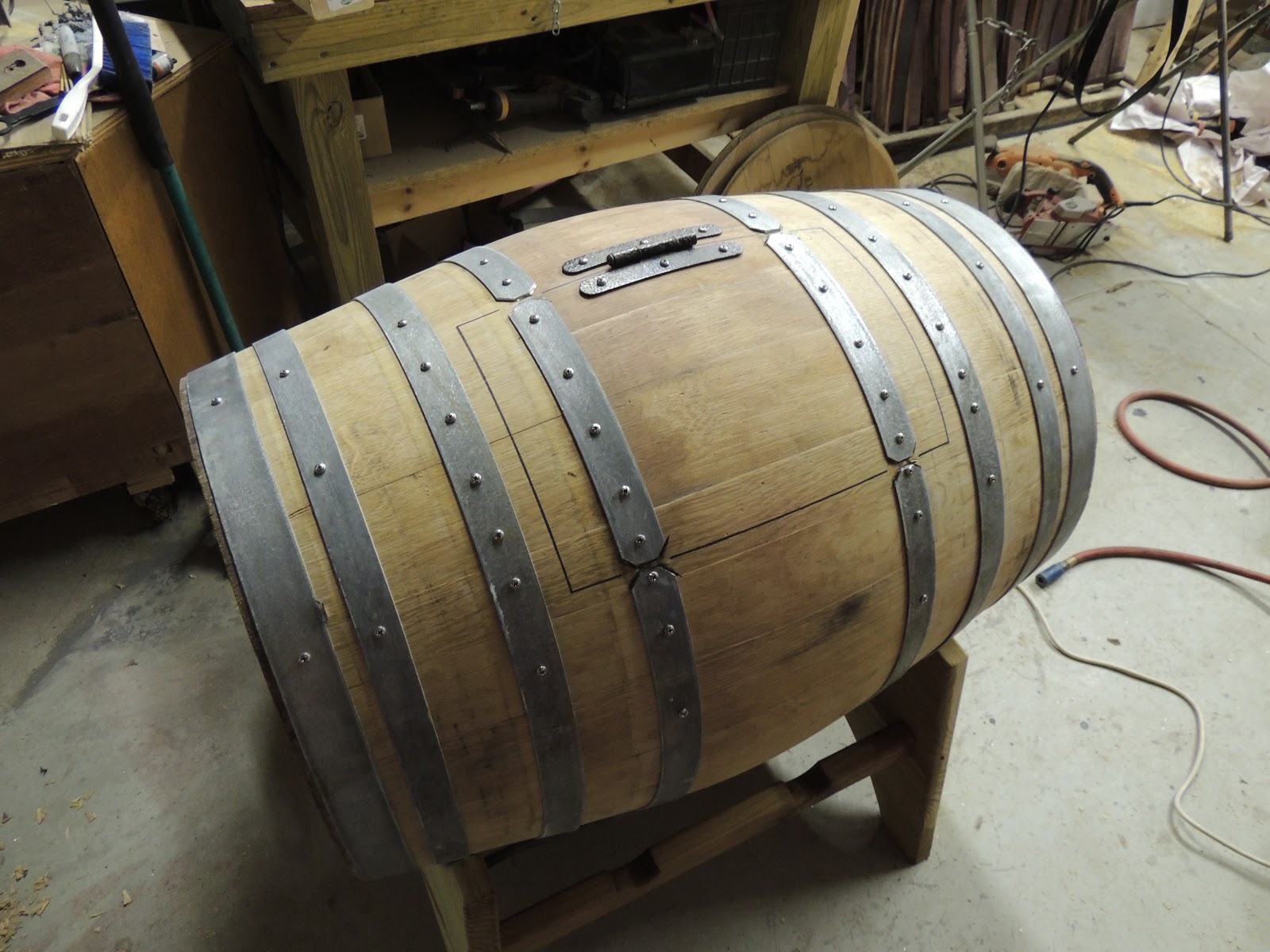 Cork To Barrel The Making of a Wine Barrel Cooler