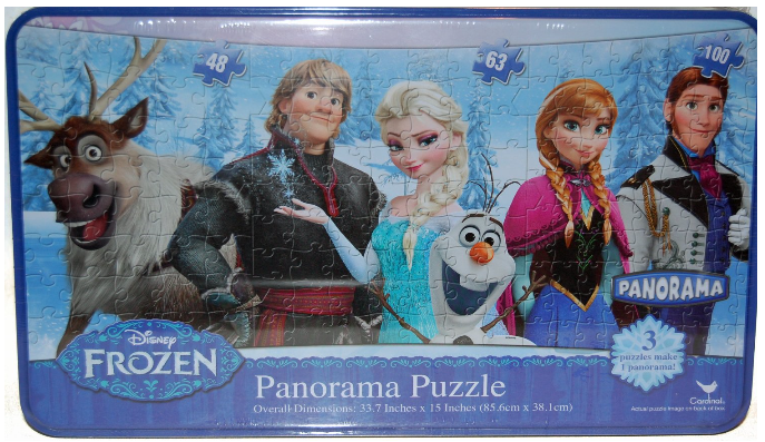frozen puzzle 24 piece