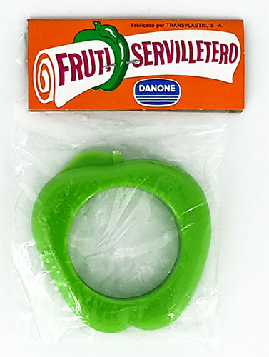 Fruti-Servilletero Danone Manzana
