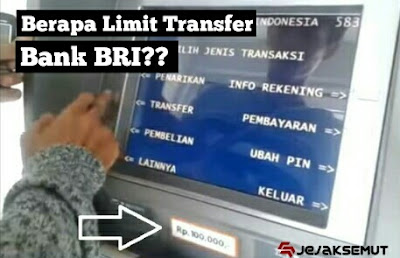 limit transfer bank bri