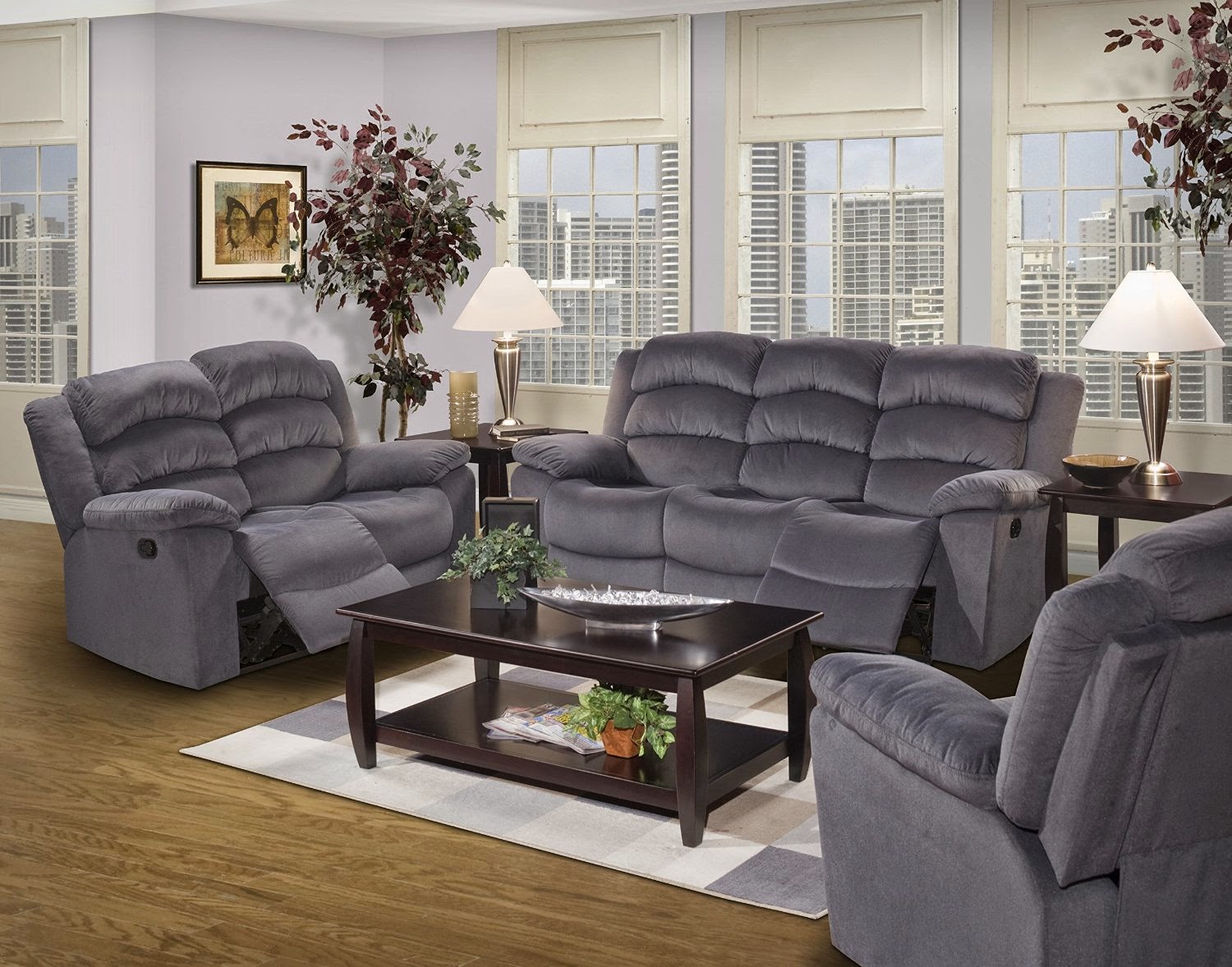 Cheap Recliner Sofas For Sale Triple Reclining Sofa Fabric