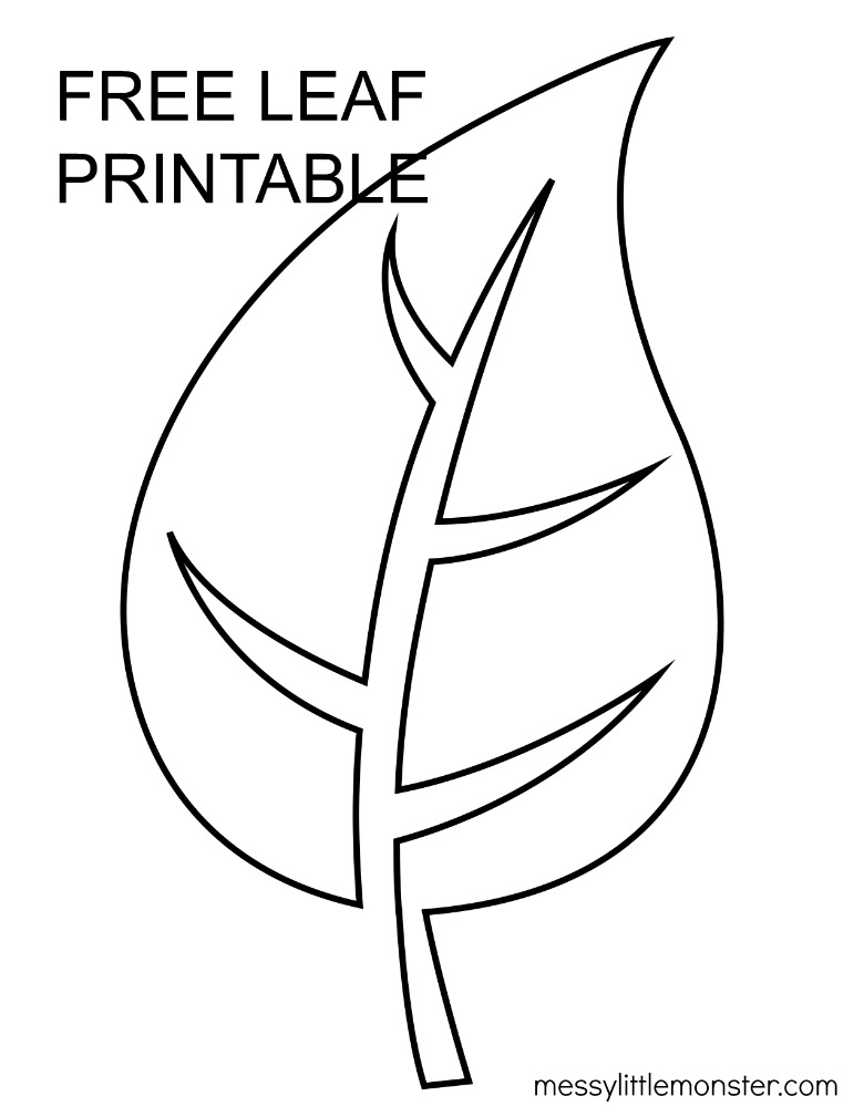 leaf-template-for-writing