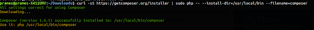 Cara mudah menginstall PHP Composer di Ubuntu 18.04/17.10/17.04/16.10/16.04/14.04