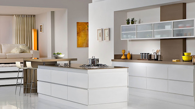 Modern White Kitchen Modern White Kitchen