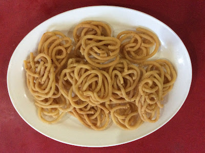 TENGOLALU- crispy fried south Indian snack
