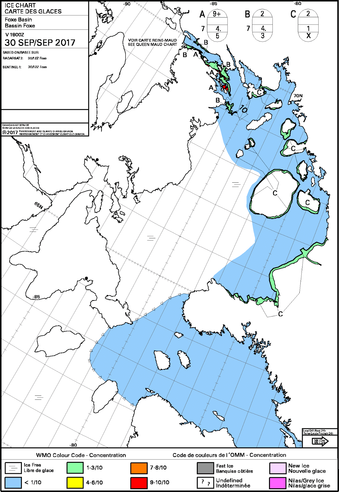 route 7 east open at this time but expect currents in labrador narrows to move sea ice about with 2 10 mixed with old 7 10 ouch route 7 east open at this time but expect currents in labrador narrows to move sea ice about with 2 10 mixed with old 7 10 ouch