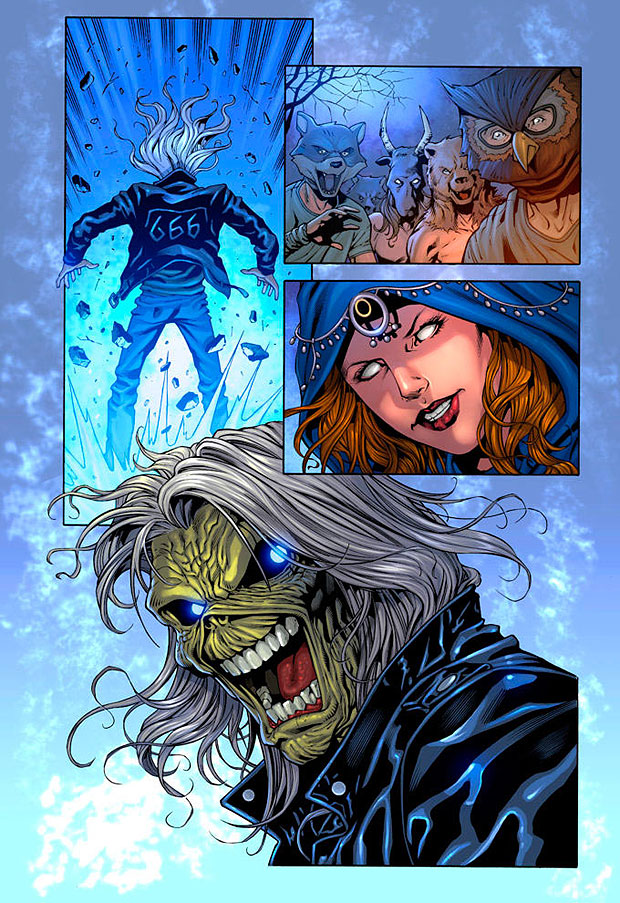 METAL TROOPER PALENCIA IRON MAIDEN Nuevo Cómic