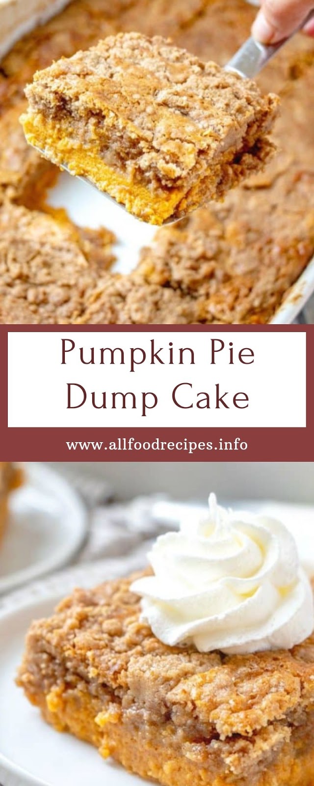 Pumpkin Pie Dump Cake - All food recipes