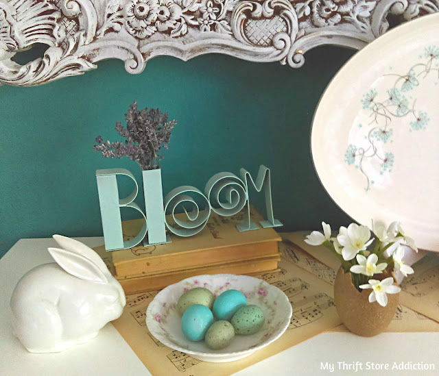 thrifty spring home decor