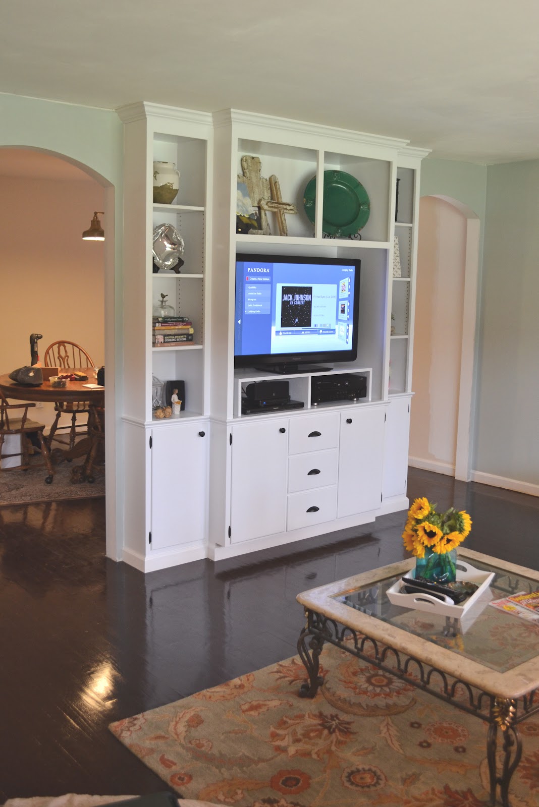 the hill house: entertainment center