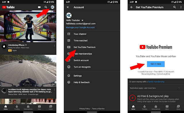 Youtube Premium Dan Youtube Music Sudah Boleh Dilanggan Di Malaysia