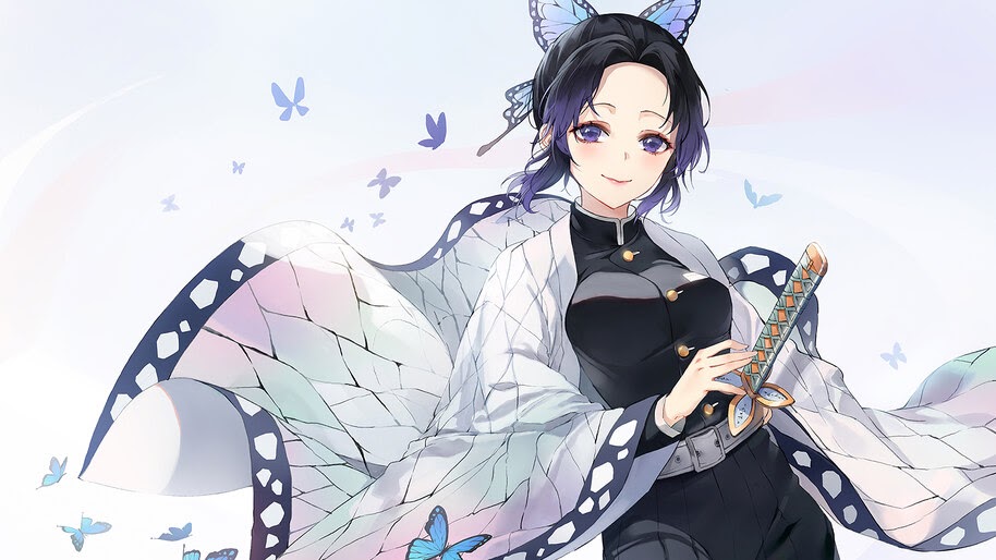 Shinobu Kocho Kimetsu No Yaiba Butterflies 4k Wallpaper 5 1049 Shinobu Kocho Kimetsu No Yaiba Butterflies 4k Wallpaper 5 1049
