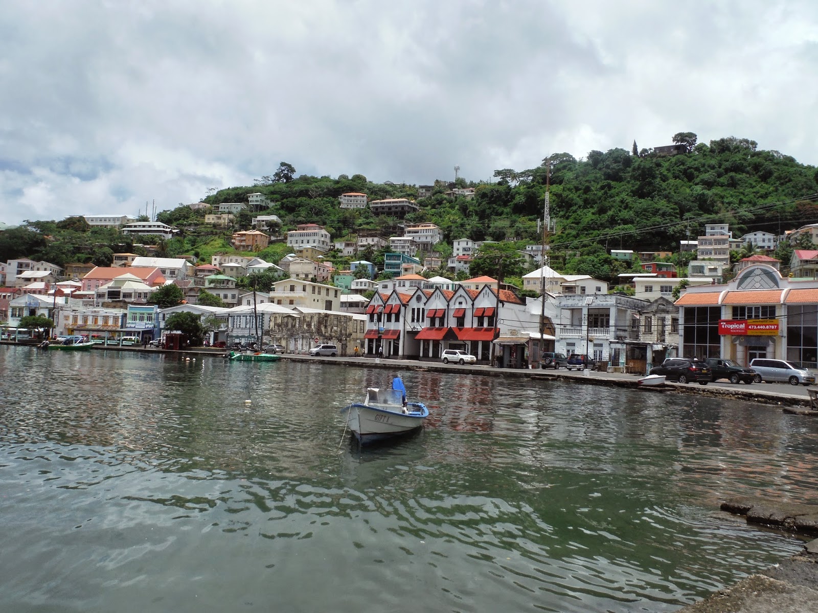 Volunteering in Grenada Our journey Rain, you only think you don't