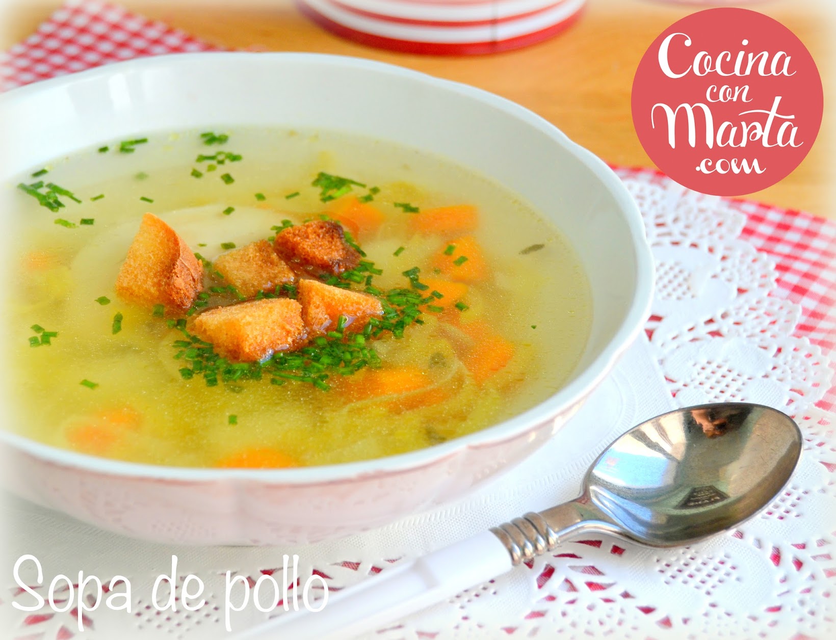 Cocina con Marta. Recetas fáciles, rápidas y caseras Sopa o caldo de